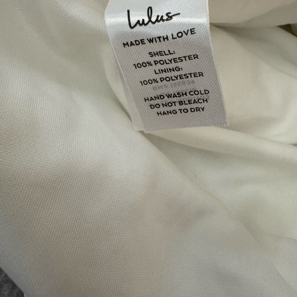 Lulus Elevated Sensation White 3D Floral Embroidered Midi Dress M - Picture 9 of 15